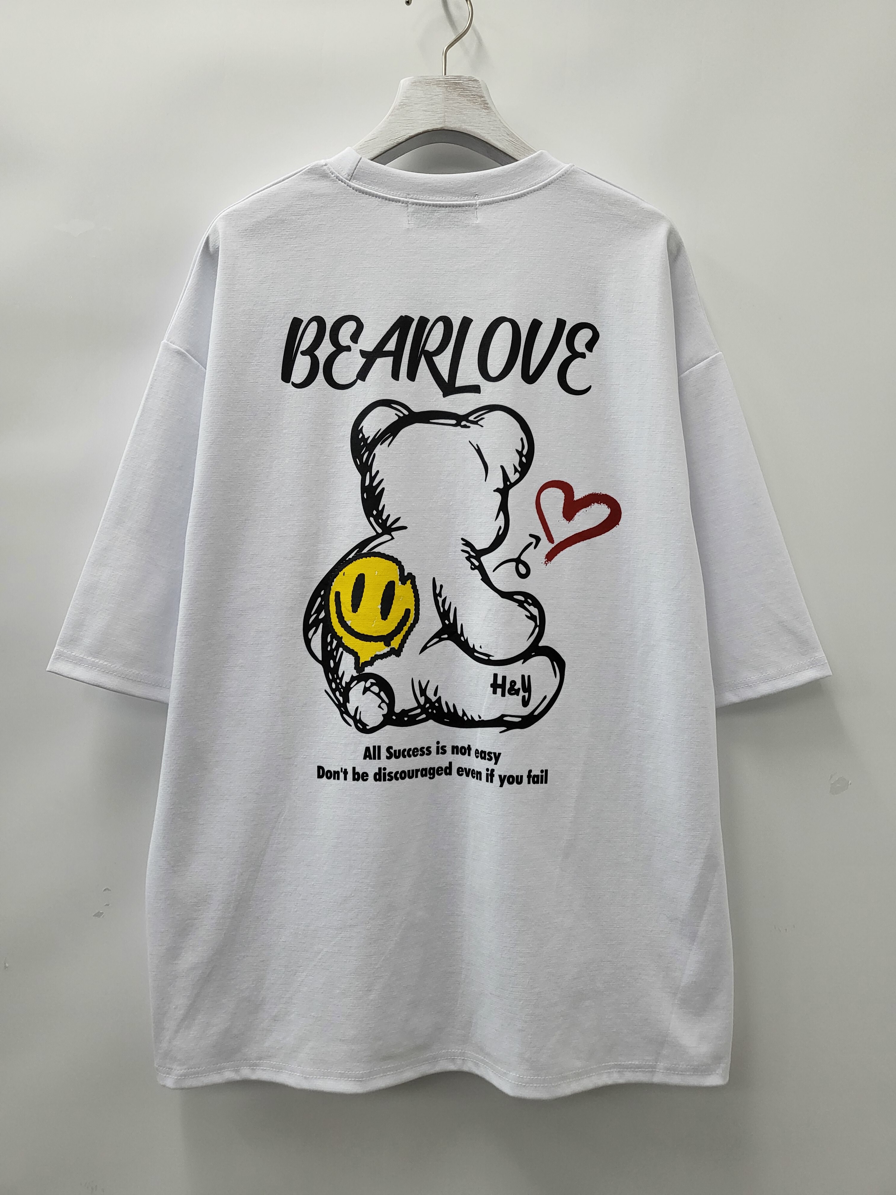 熊仔圖案短袖Tee T5105