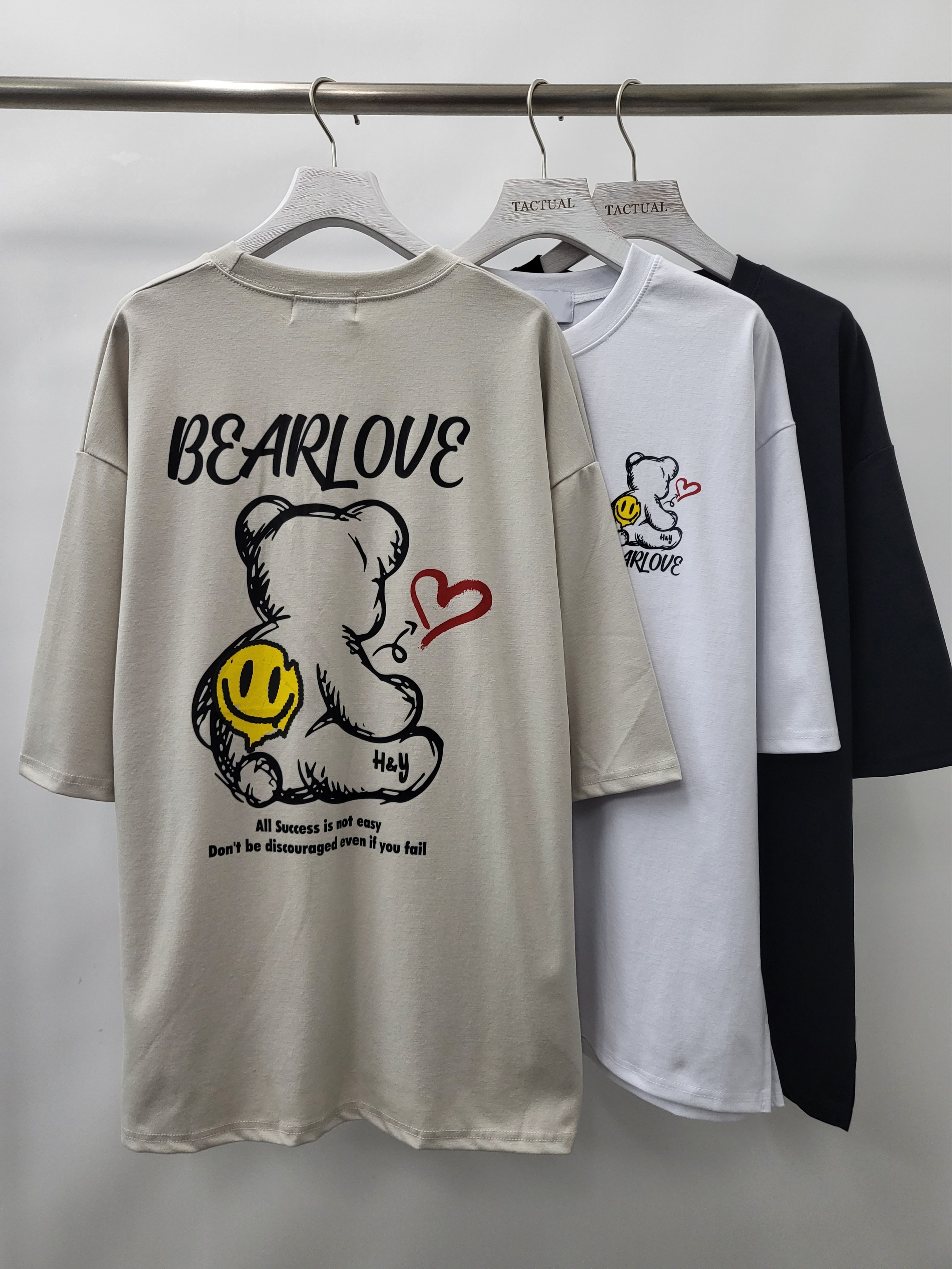 熊仔圖案短袖Tee T5105