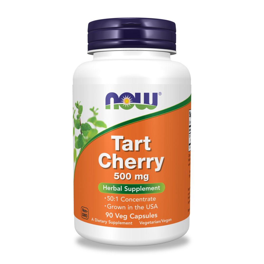 【NOW】高濃縮酸櫻桃膠囊1瓶(90顆) /幫助入睡