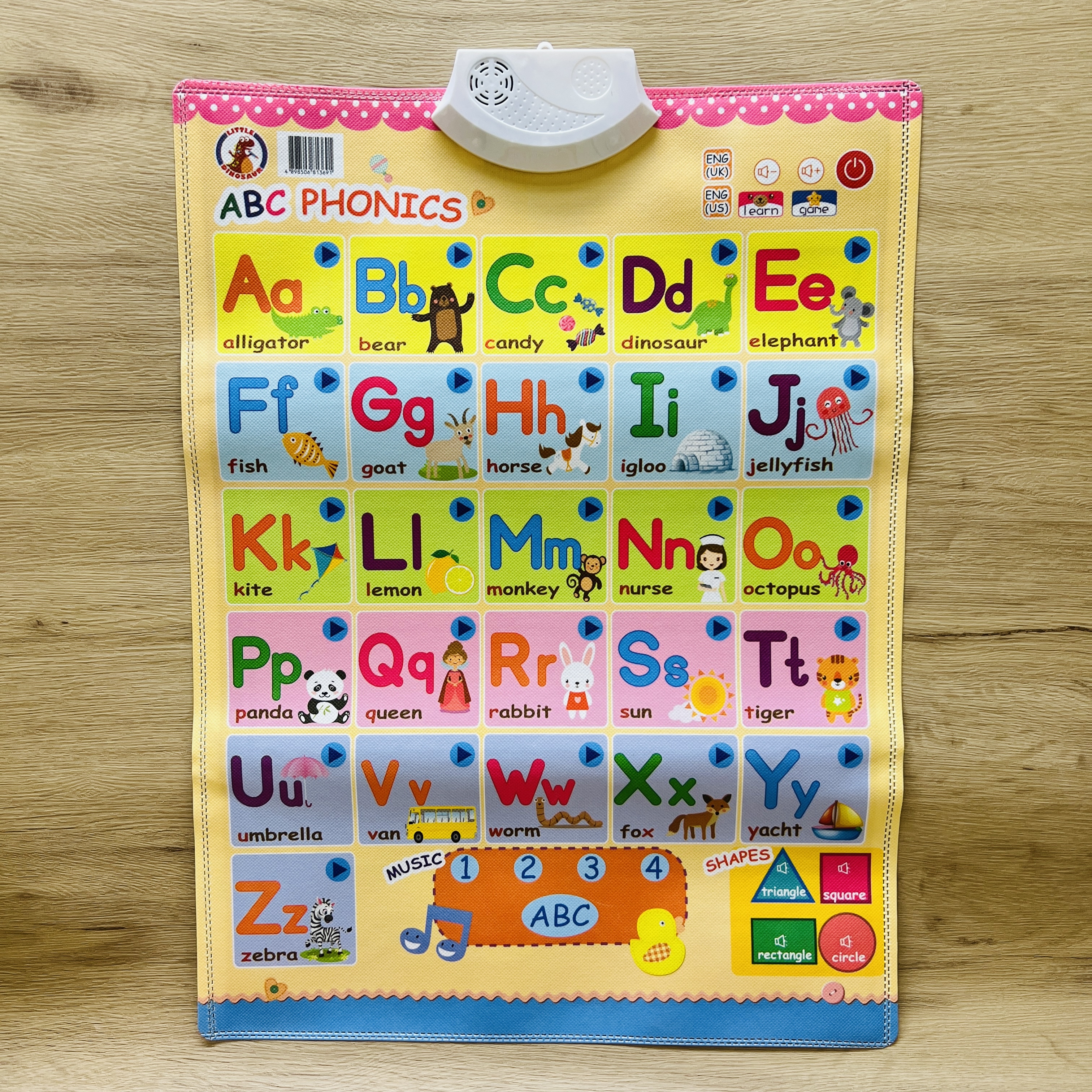 My Talking Poster (ABC Phonics and Numbers) 手指點點發聲海報