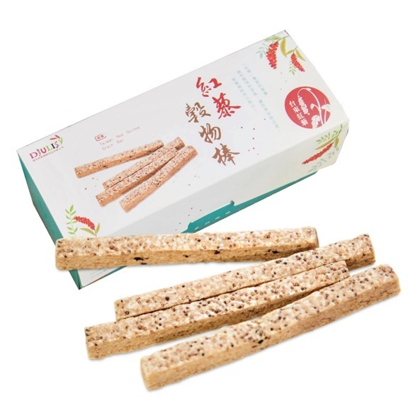 【Djulis德朱利斯】紅藜穀物棒168g(14g*12支)