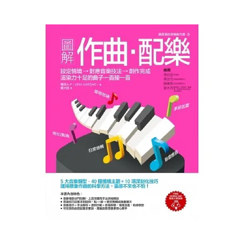 易博士 易博士 / 圖解作曲‧配樂 — 三峽配件 / 週邊｜YA! 玩音樂