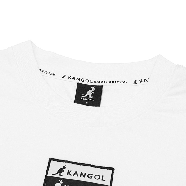 【下殺↘ $399】KANGOL 短袖 短T 白 黑白LOGO 圓領短袖 6225100800
