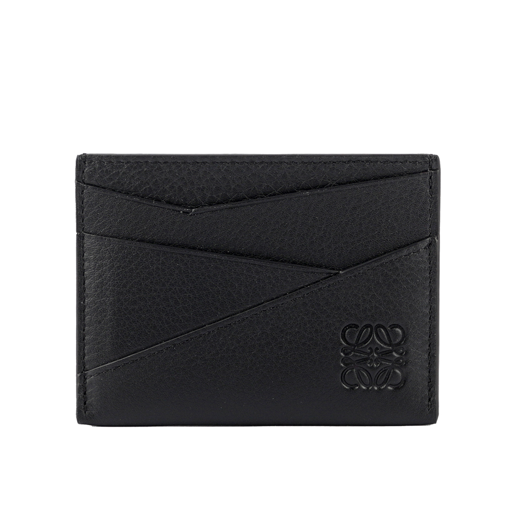 【LOEWE】Puzzle Edge 經典小牛皮名片/卡片夾(黑色) C510Q77X02 1100