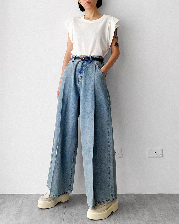 MFT-2357 雙層袖素色T恤