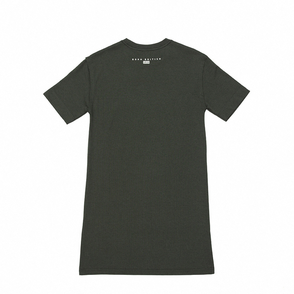 【下殺↘ $499】KANGOL 深灰 紫 連身 長版T 洋裝 女 6222158013 6222158092