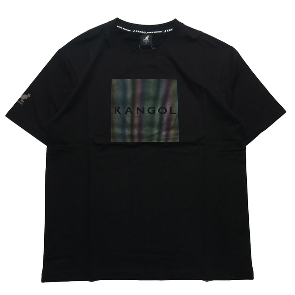 【下殺↘ $399】KANGOL 短袖 短T 黑 反光LOGO 男 6225100920