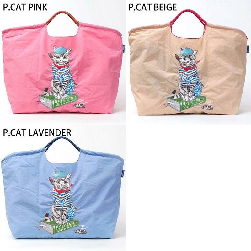 Ball & Chain P.CAT 刺繡手提袋 (M / L)