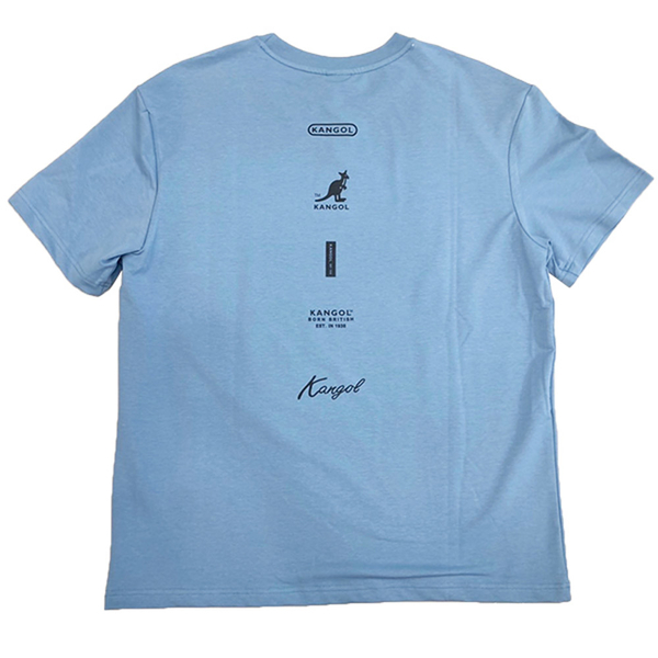 【下殺↘ $399】KANGOL 短袖 短T 水藍 男 6225102289