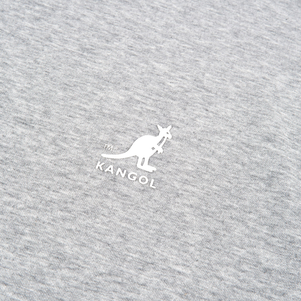 【下殺↘ $499】KANGOL 短袖 短T 厚棉 假兩件 男 6325100511 灰 6325100520 黑