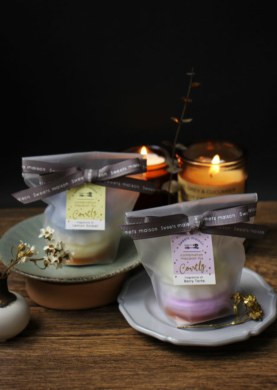 日本直送｜Sweets Maison 馬卡龍造型泡澡球