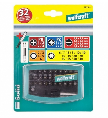 德國"WOLFCRAFT" 32件 批咀套裝