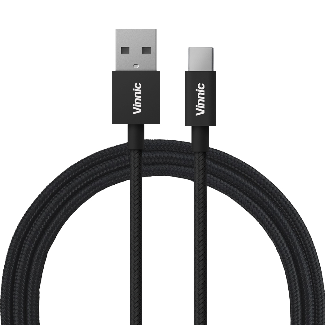 Vinnic USB-A to USB-C 傳輸充電線