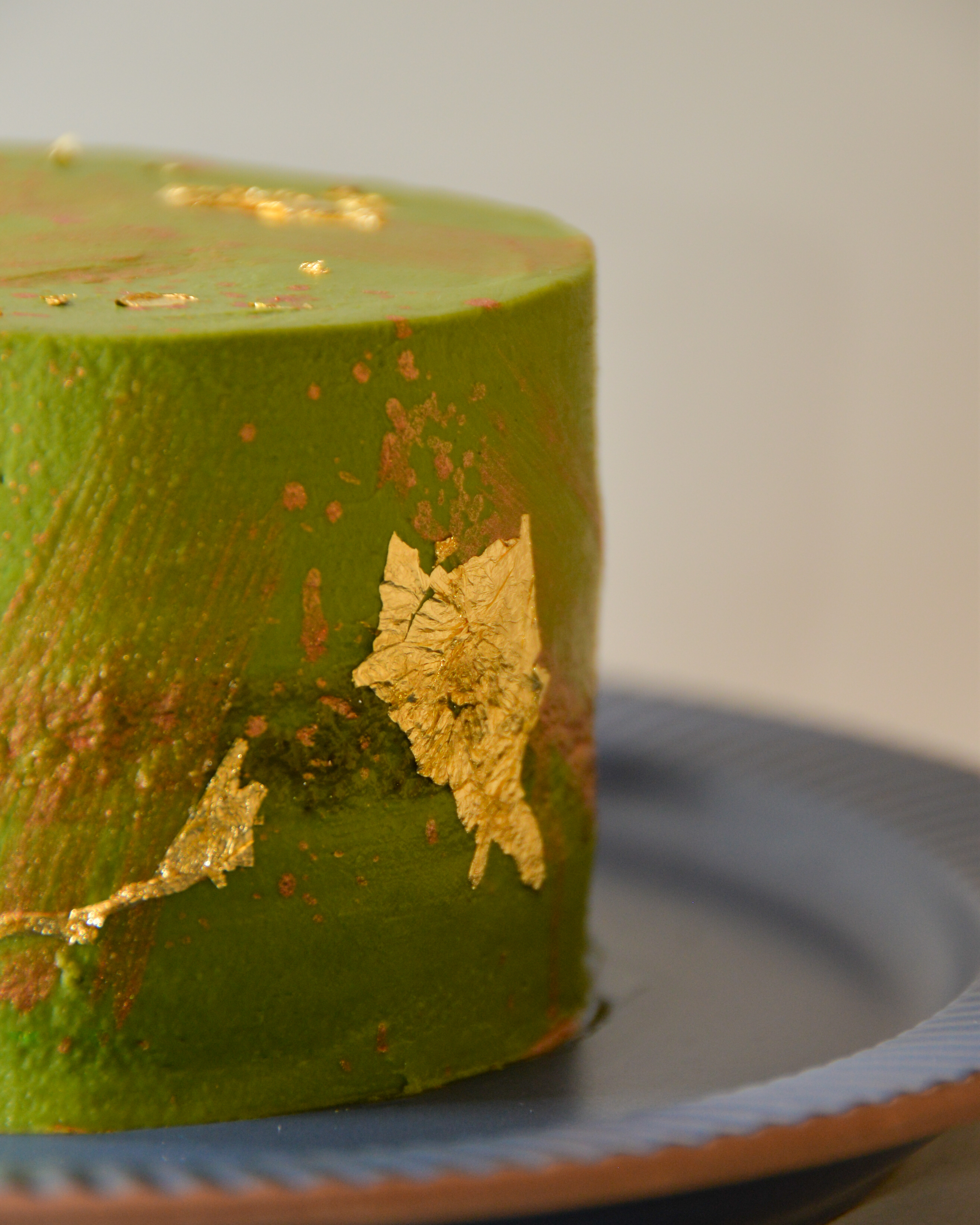 ﹝the canvas✨﹞純素開心果抹茶蛋糕