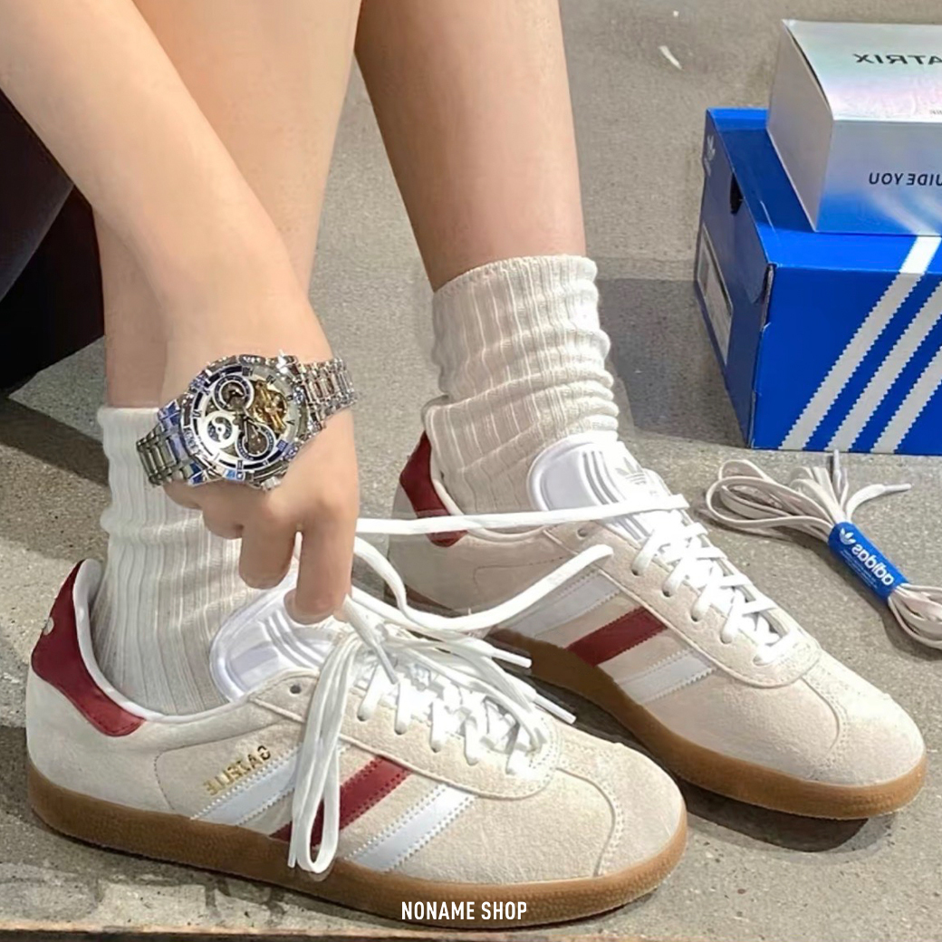 ADIDAS ORIGINALS GAZELLE 酒紅 (男款)