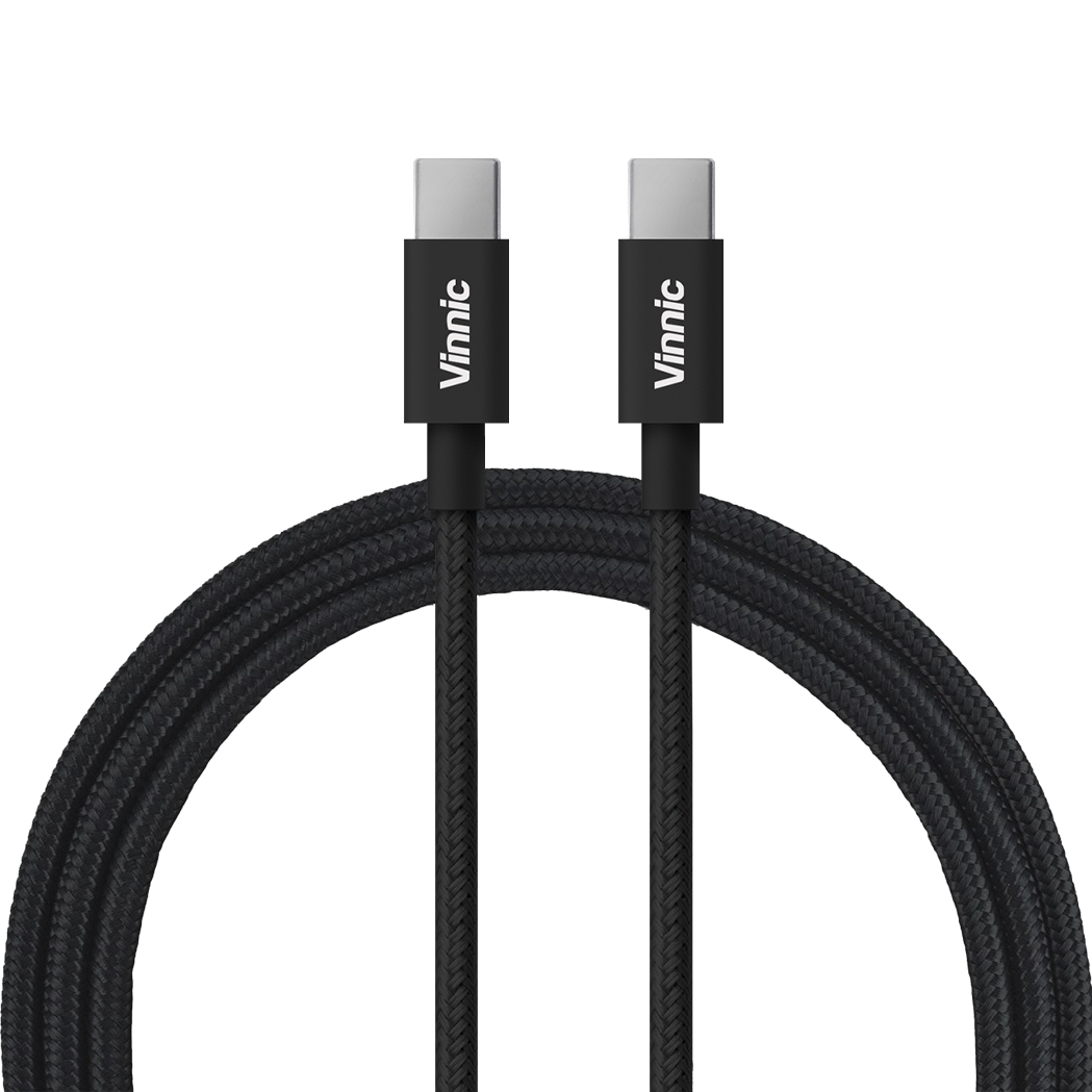 Vinnic USB-C to USB-C 傳輸充電線