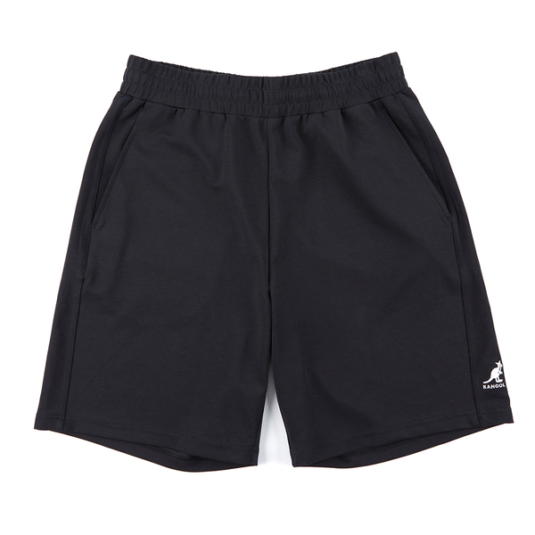 【下殺↘ $499】KANGOL 短褲 全黑 舒適 針織 短褲 女 6325150120