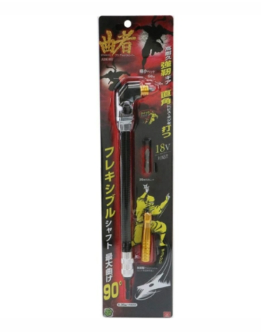 "SK-11" 1/4"日本90度電批用軟軸曲批套裝(6套/盒）