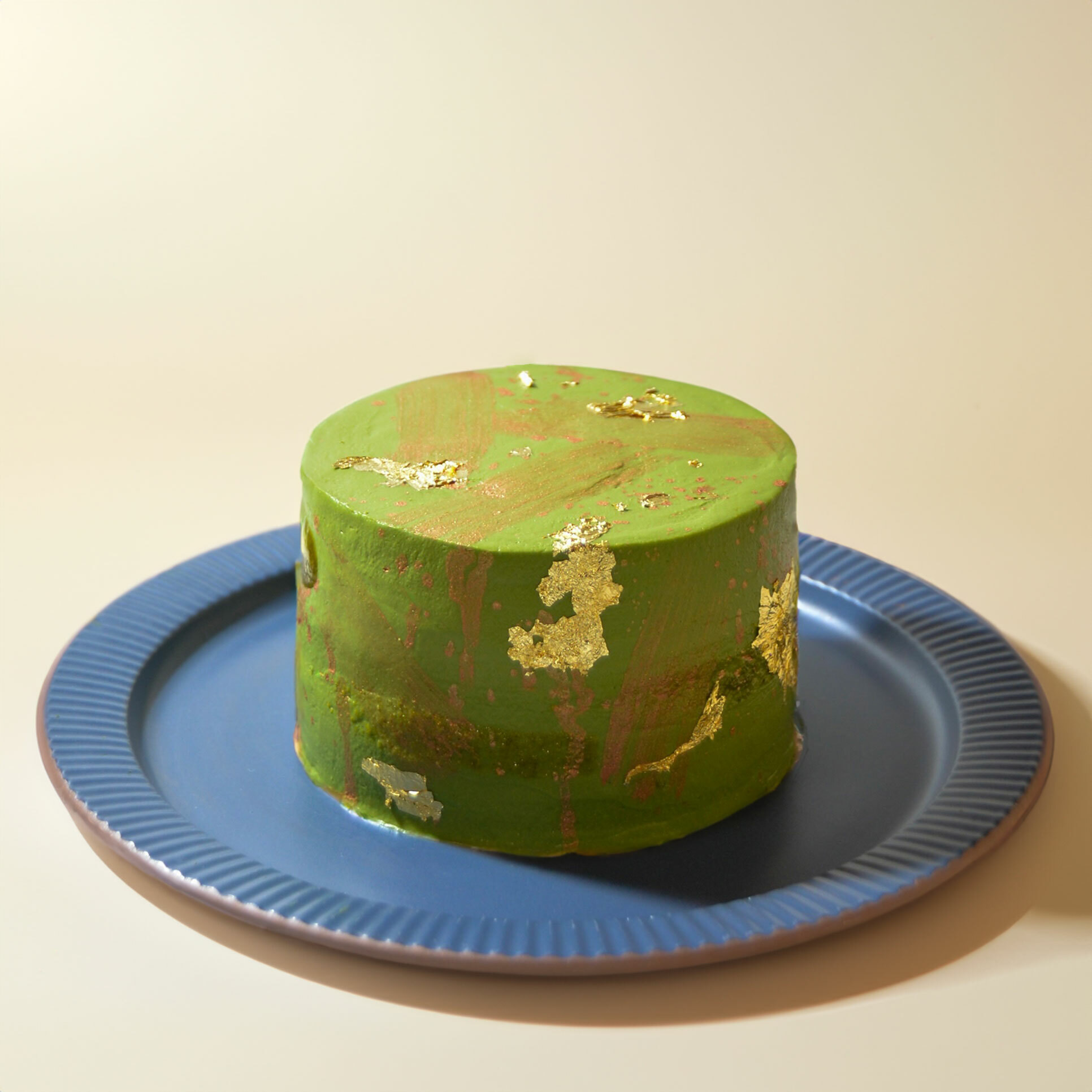 ﹝the canvas✨﹞純素開心果抹茶蛋糕