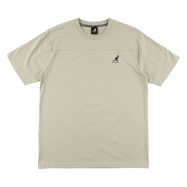 【下殺↘ $499】KANGOL 短袖 黑 卡其 立體LOGO 涼感 素T 休閒 男 63251020-
