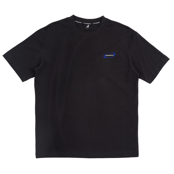 【下殺↘ $499】KANGOL 短袖 短T 黑 藍 後LOGO 1938 復古 休閒 男 6325102710
