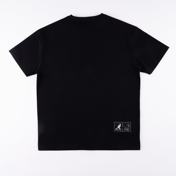 【下殺↘ $499】KANGOL 短袖 短T 黑 炫光LOGO 休閒 上衣 男 6325102920