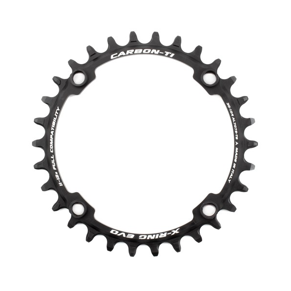Carbon-Ti X-Ring EVO BCD104x4 Chainring