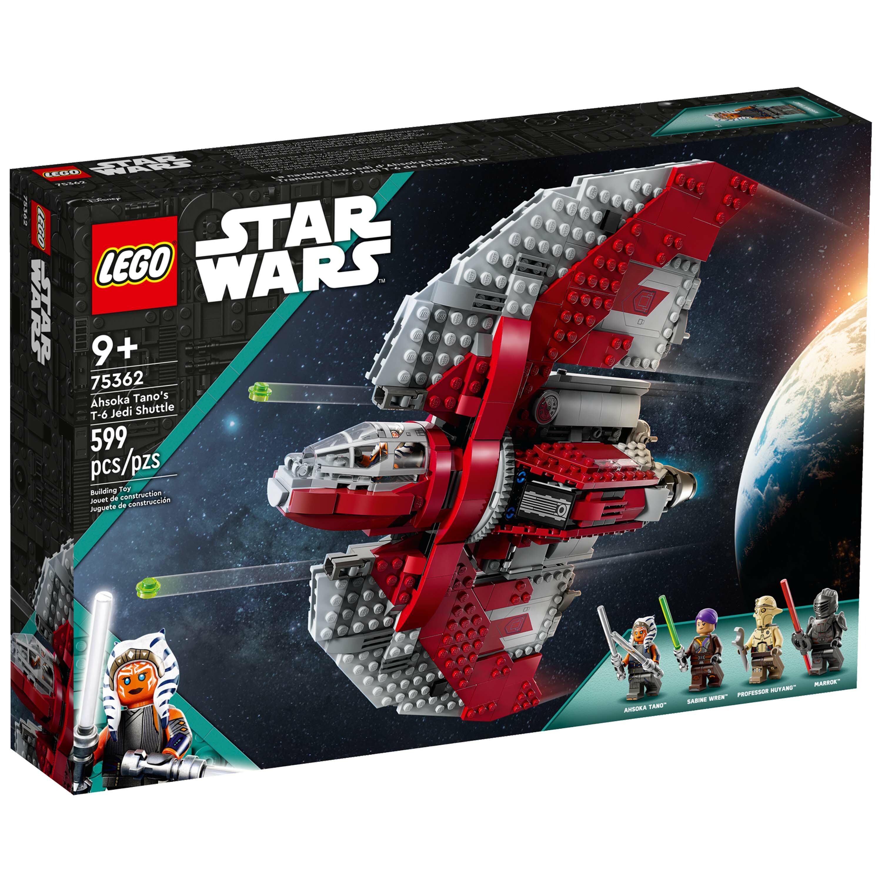 LEGO 75362 亞蘇卡譚諾的T-6 絕地穿梭機樂高® Star Wars TM系列 LEGO 75362 亞蘇卡譚諾的T-6 絕地穿梭機樂高® Star Wars TM系列
