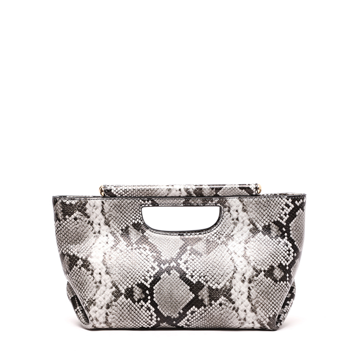 Lustro Printed Snake Handbag