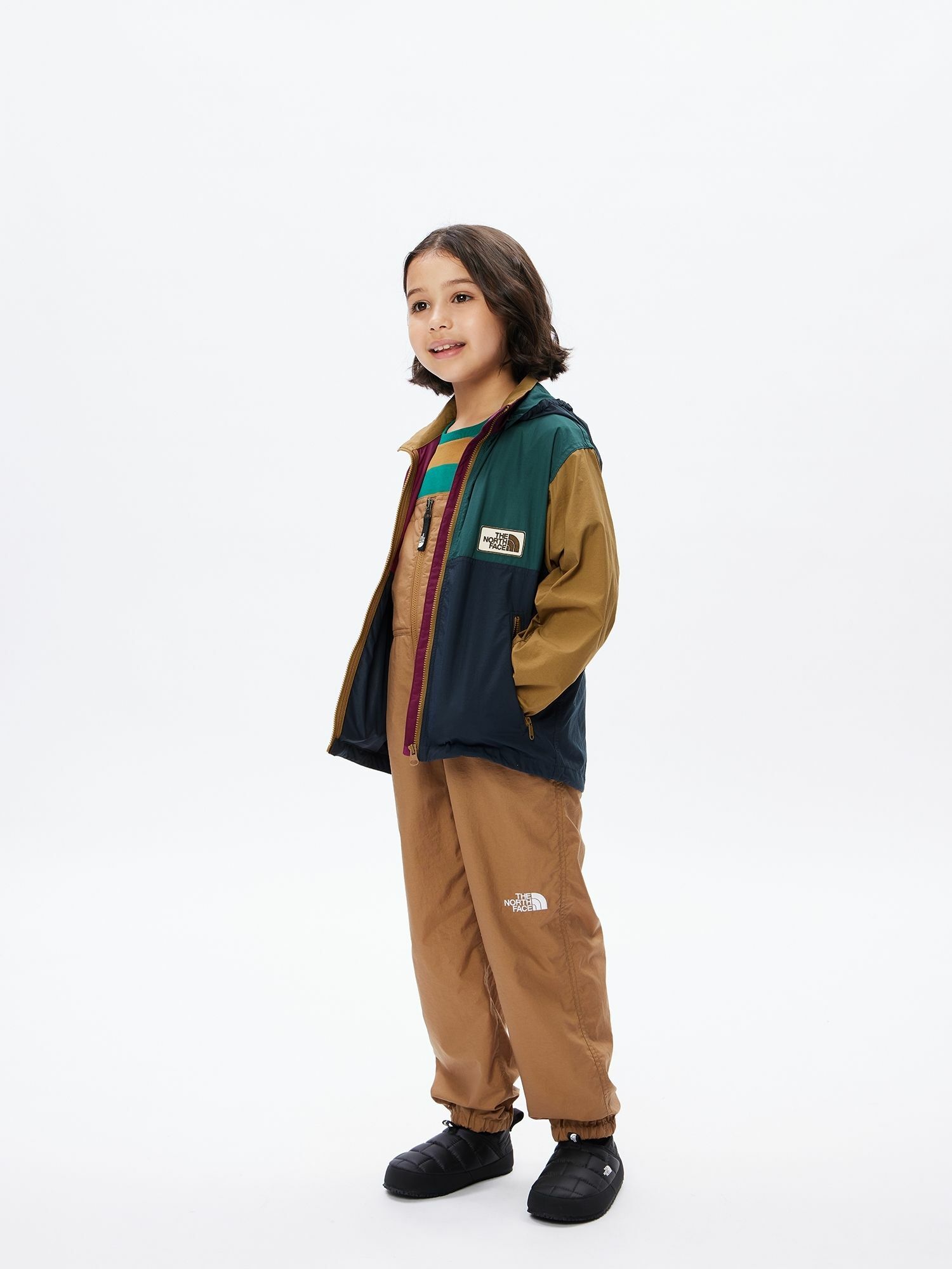 NPJ72312 日本THE NORTH FACE GRAND COMPACT JACKET 拼接外套