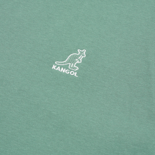 【下殺↘ $499】KANGOL 短T 短袖 草綠 刺繡LOGO 基本款 中性 6325101972