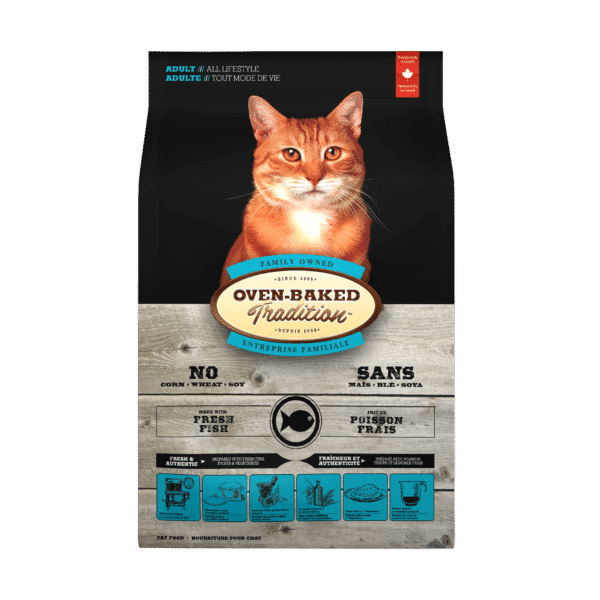 {包裝損壞D19}*85折*Oven-Baked 成貓系列 大西洋白鮭魚配方．10lb EXP:23/08/2025