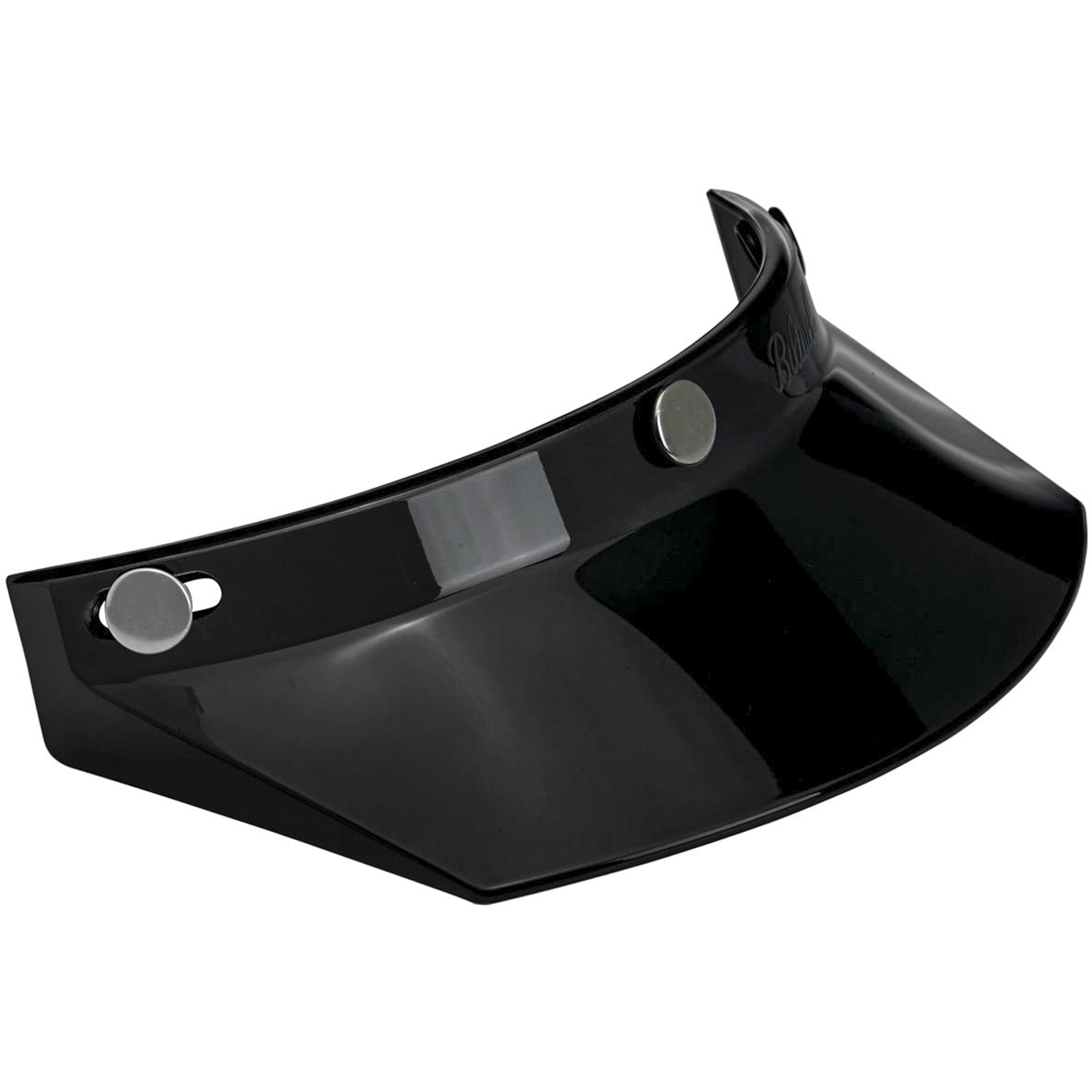 Biltwell 復古 三釦 Moto 帽簷 - 黑