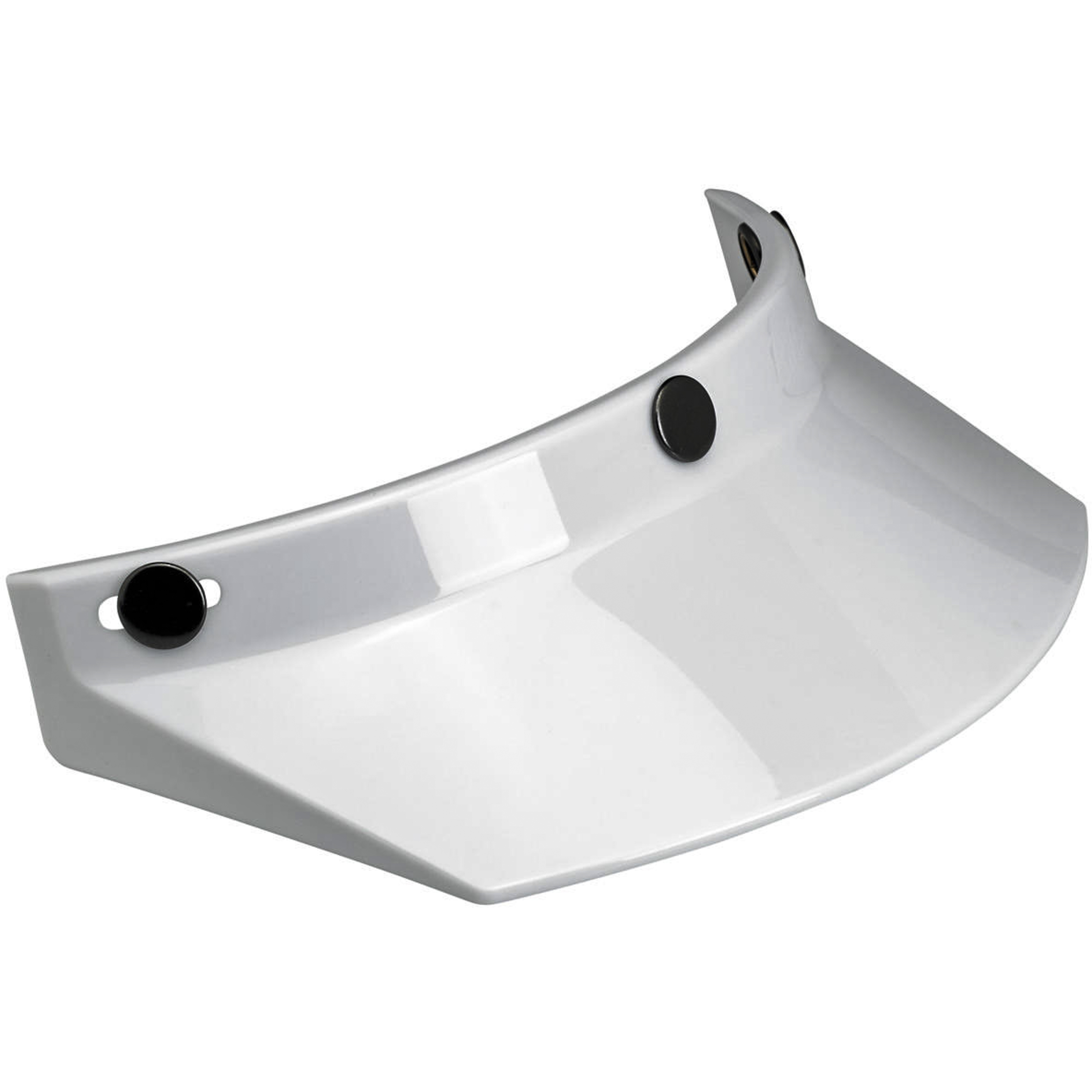 Biltwell 復古 三釦 Moto 帽簷 - 白