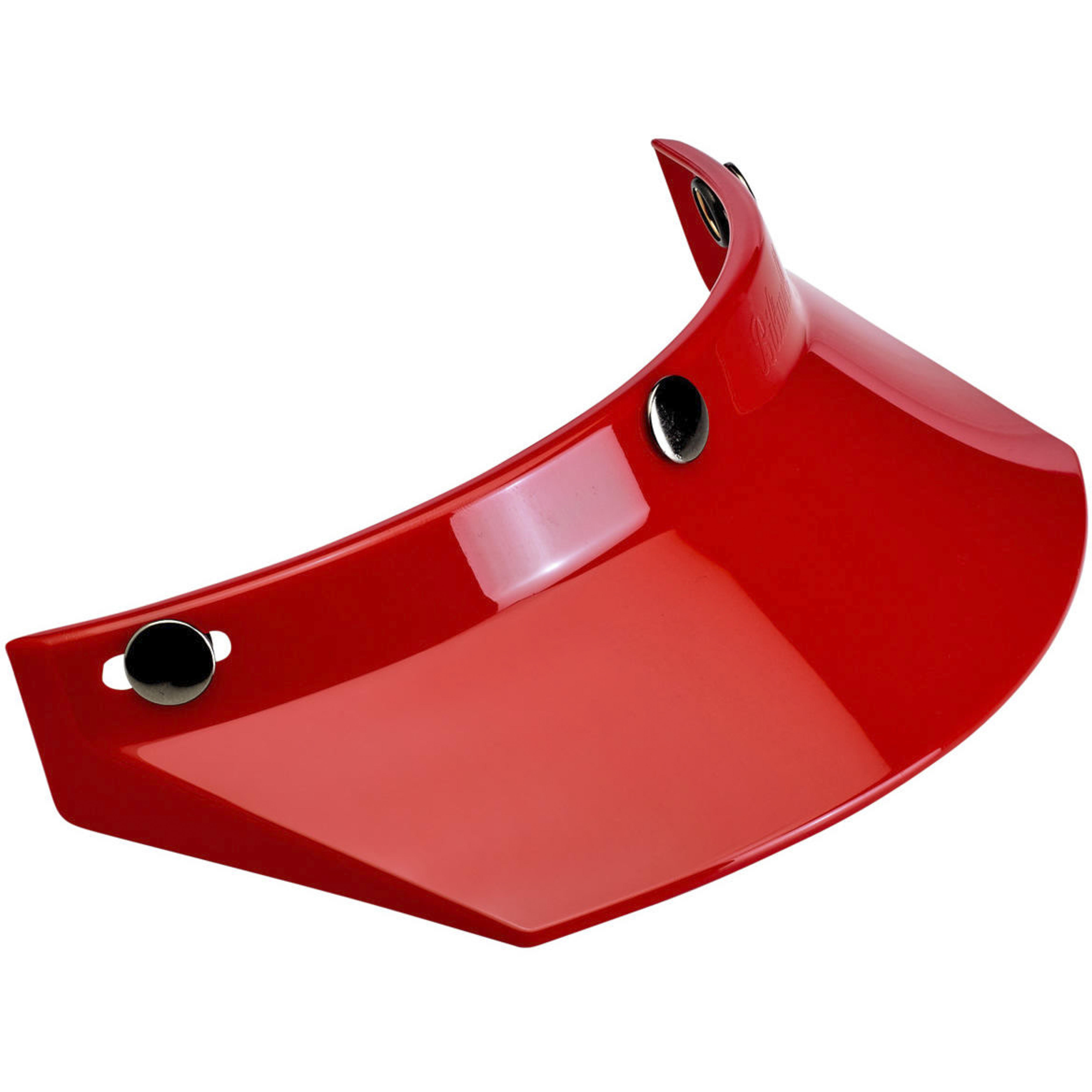 Biltwell 復古 三釦 Moto 帽簷 - 紅