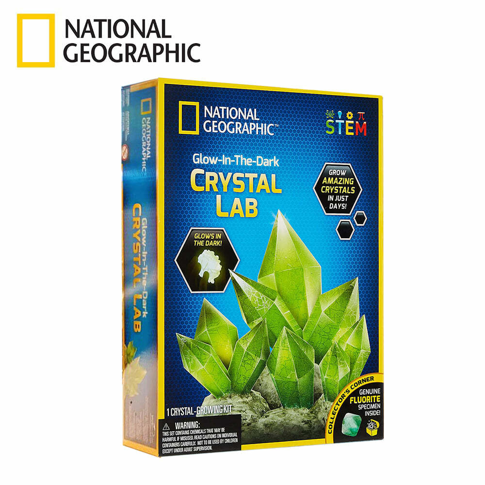 National Geographic 晶透奇蹟 夜光水晶栽種實驗室