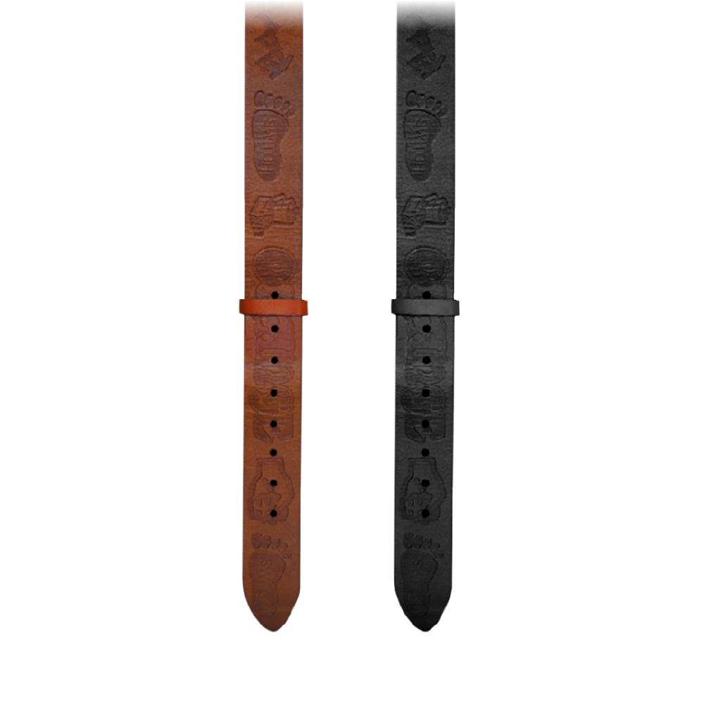 Orange Orange / Belt 真皮圖騰皮帶 第 3 張圖片｜三峽配件 / 週邊