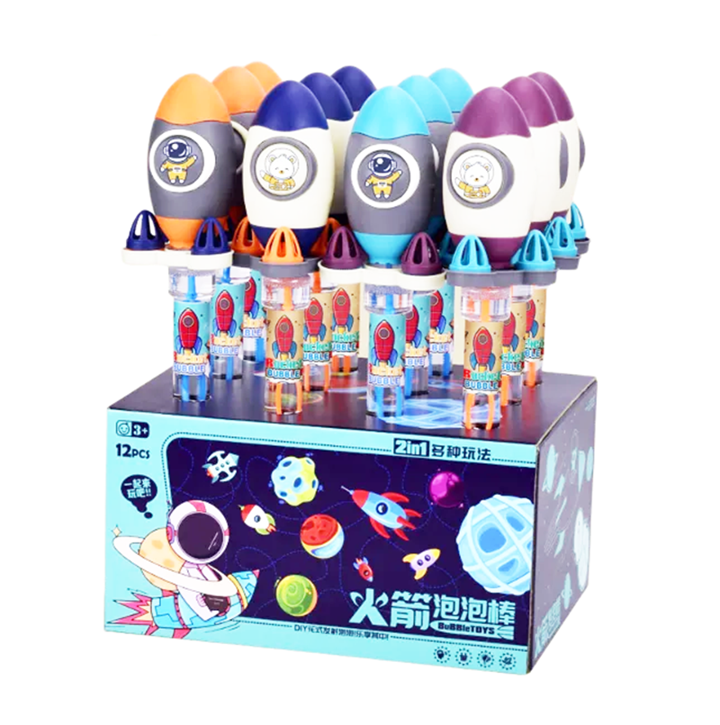 卡通火箭炮泡泡棒液吹泡泡 BN0016