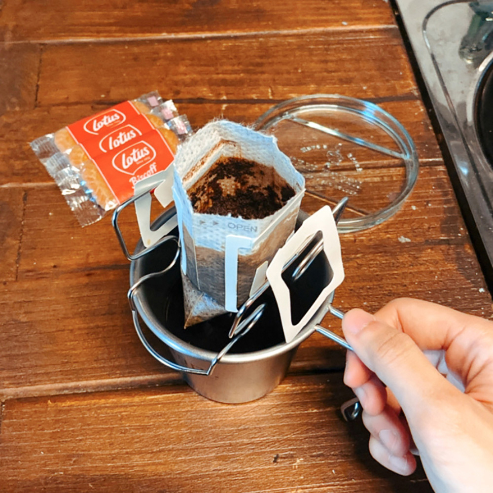 《AUX》日本製304不鏽鋼咖啡濾架