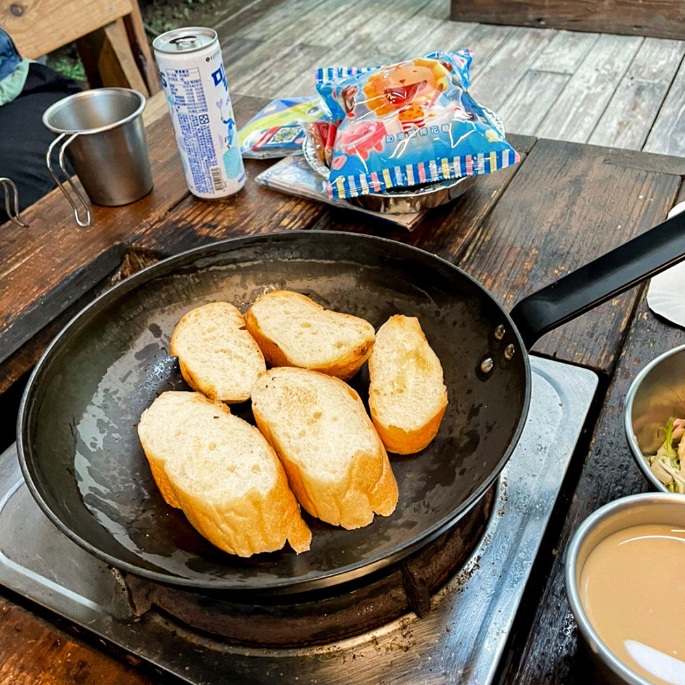 《River Light》極Pro系列 無塗層極厚底鐵製平底煎鍋