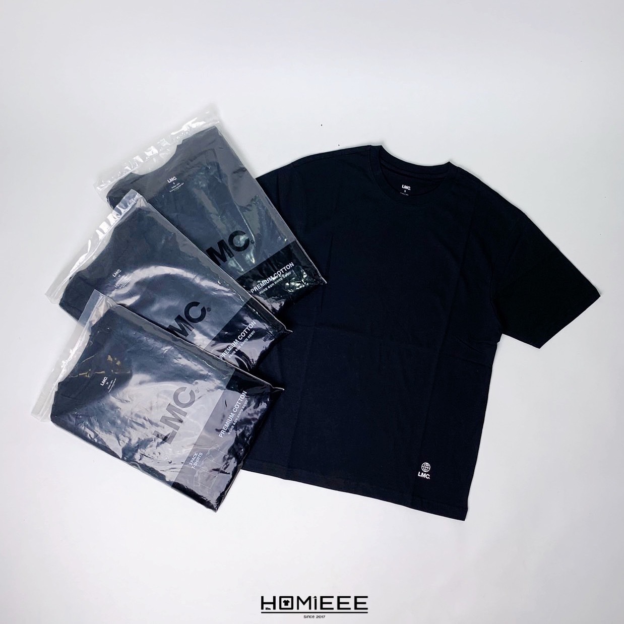 ★LMC★ GLOBE TEE 3PACK black 2d3802212636a77cec0f001cac6fb2