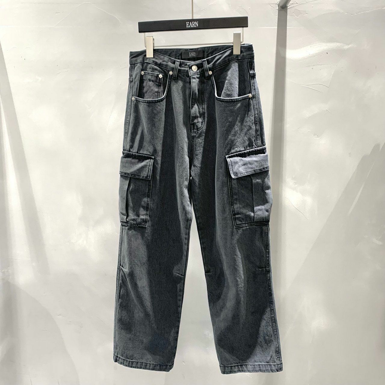 工裝鬆身牛仔褲 EARN-004P