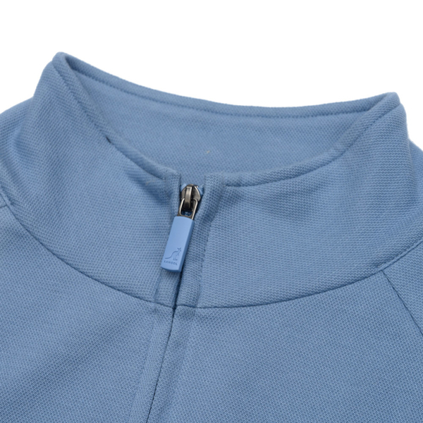 KANGOL 外套 天藍 立領 短版 女 6252140281