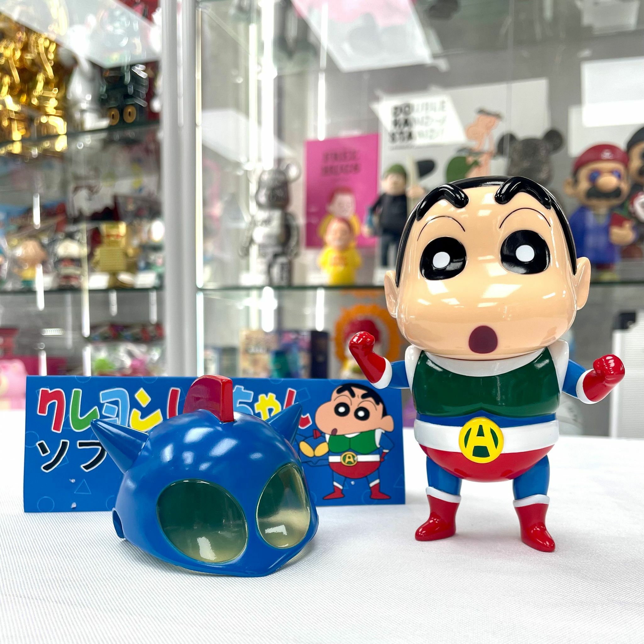 Crayon Shinchan "Action Mask" Costume Ver. Soft Vinyl Figure by Best.be.fore