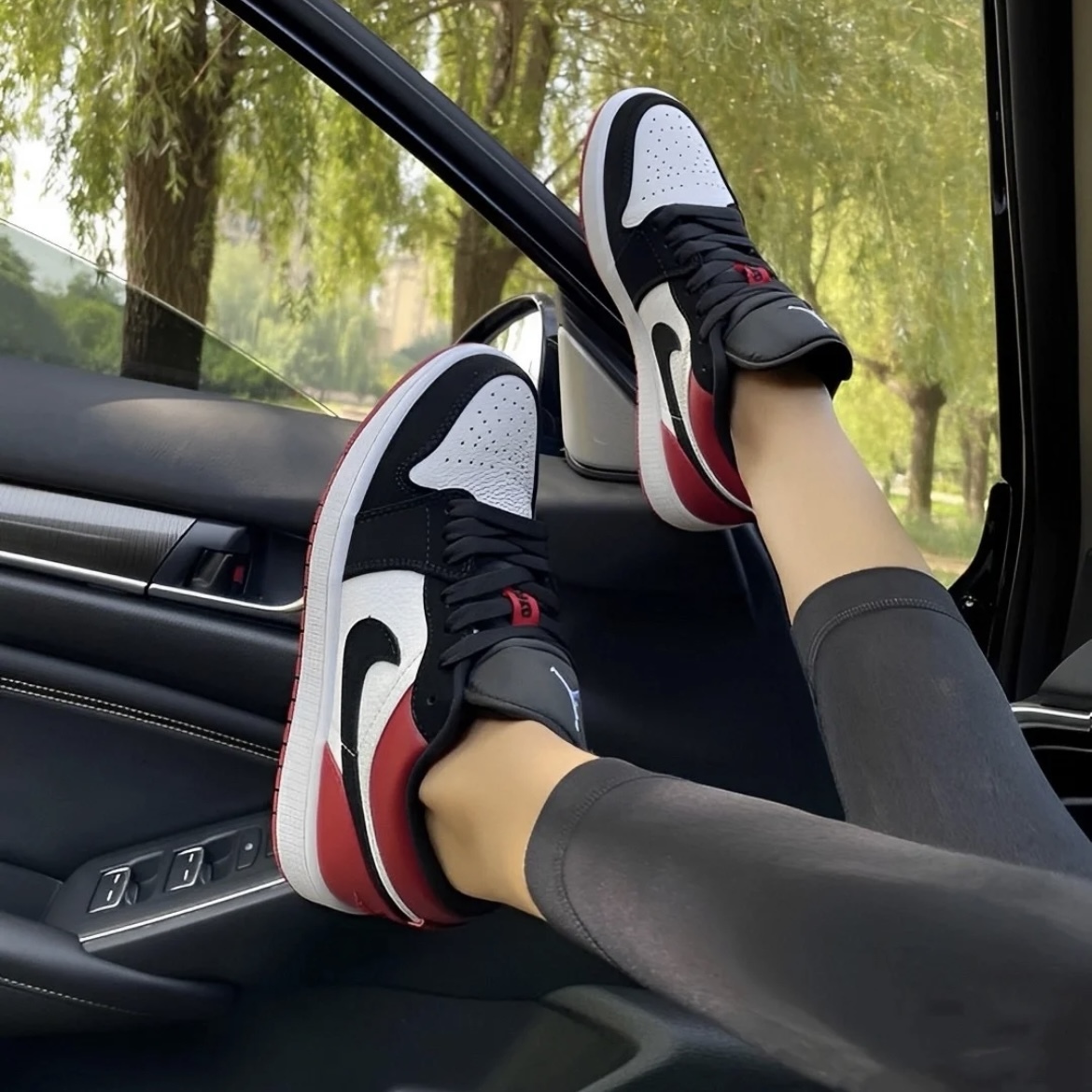 【現貨】Nike Air Jordan 1 Low OG Black Toe 低筒 芝加哥 喬丹 黑紅
