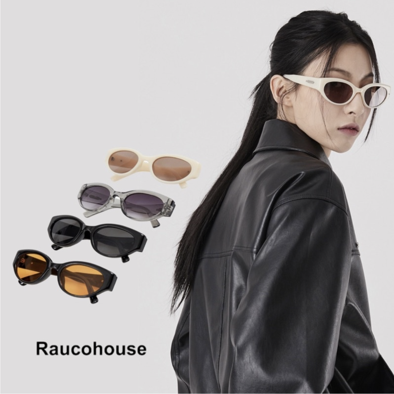 🇰🇷韓國 Raucohouse S05 Y2K風格金屬邊造型鏡框 造型 鏡框（5 COLOR）