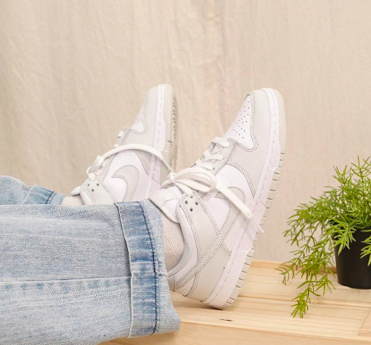 NIKE WMS DUNK LOW "Dust-White" 雲朵灰☁️ [限時勁減!!]