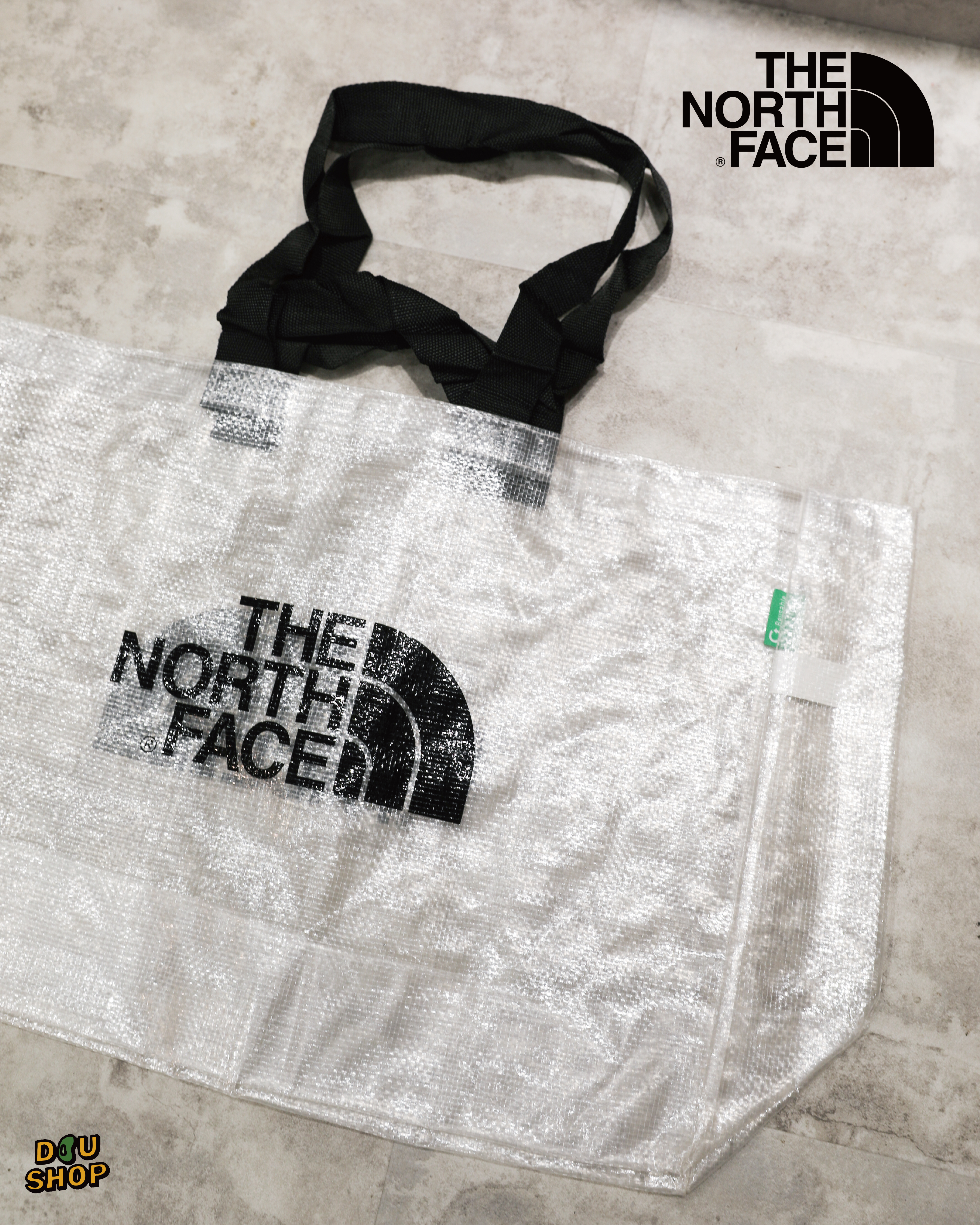 The north face 透明防水提袋