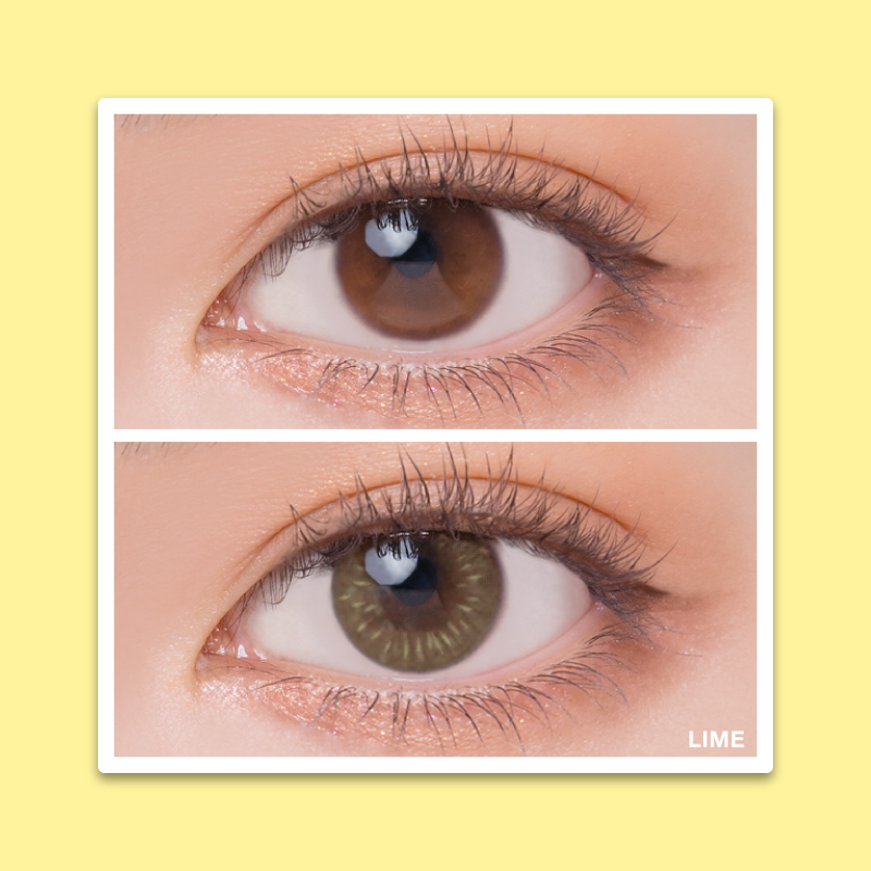 [日拋][防UV] Quinlivan Light Series 1day - LIME 檸檬黃  (10片裝)