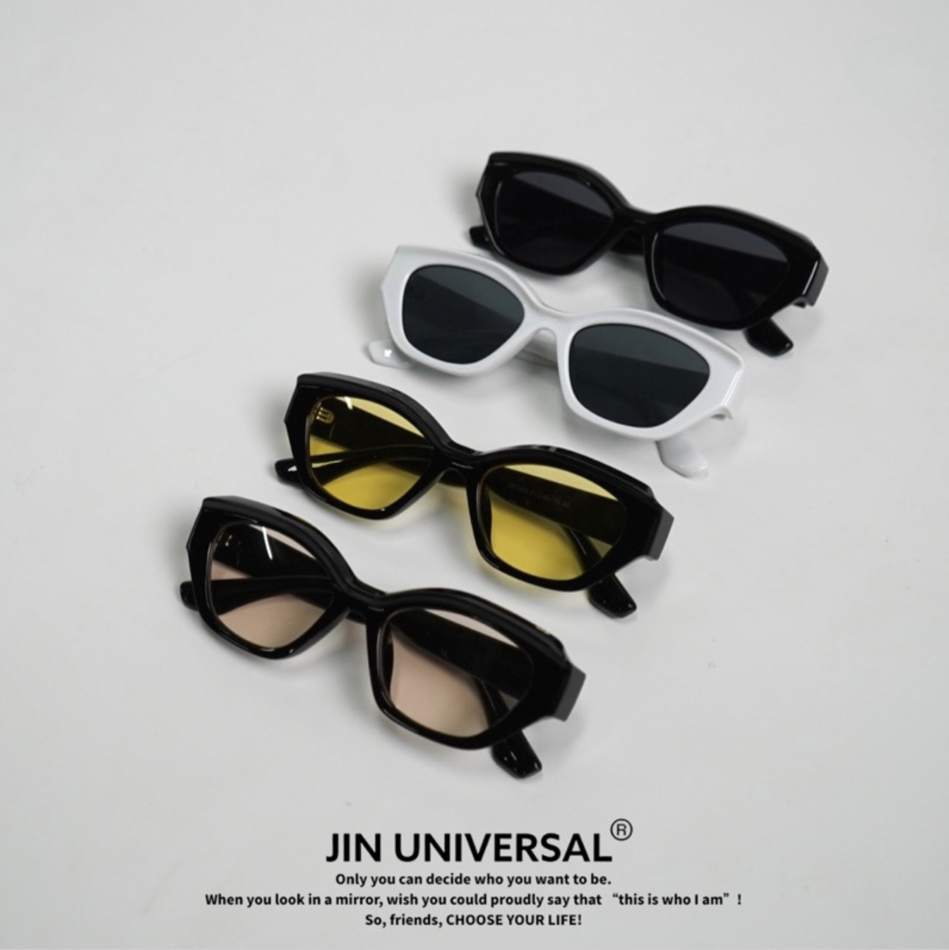 JIN UNIVERSAL S16 威靈頓造型鏡框（可換鏡片附盒）造型鏡框